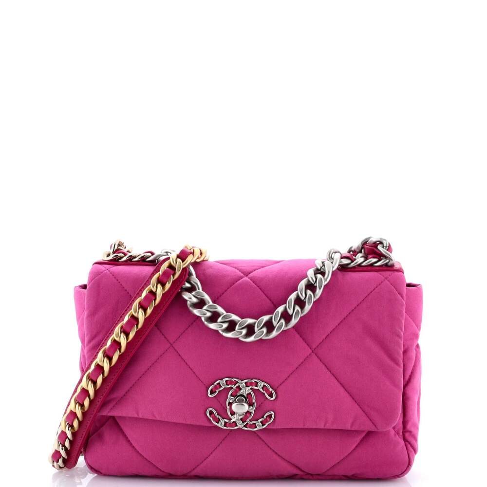 Chanel 19 Flap Bag Quilted Canvas #205380C45B